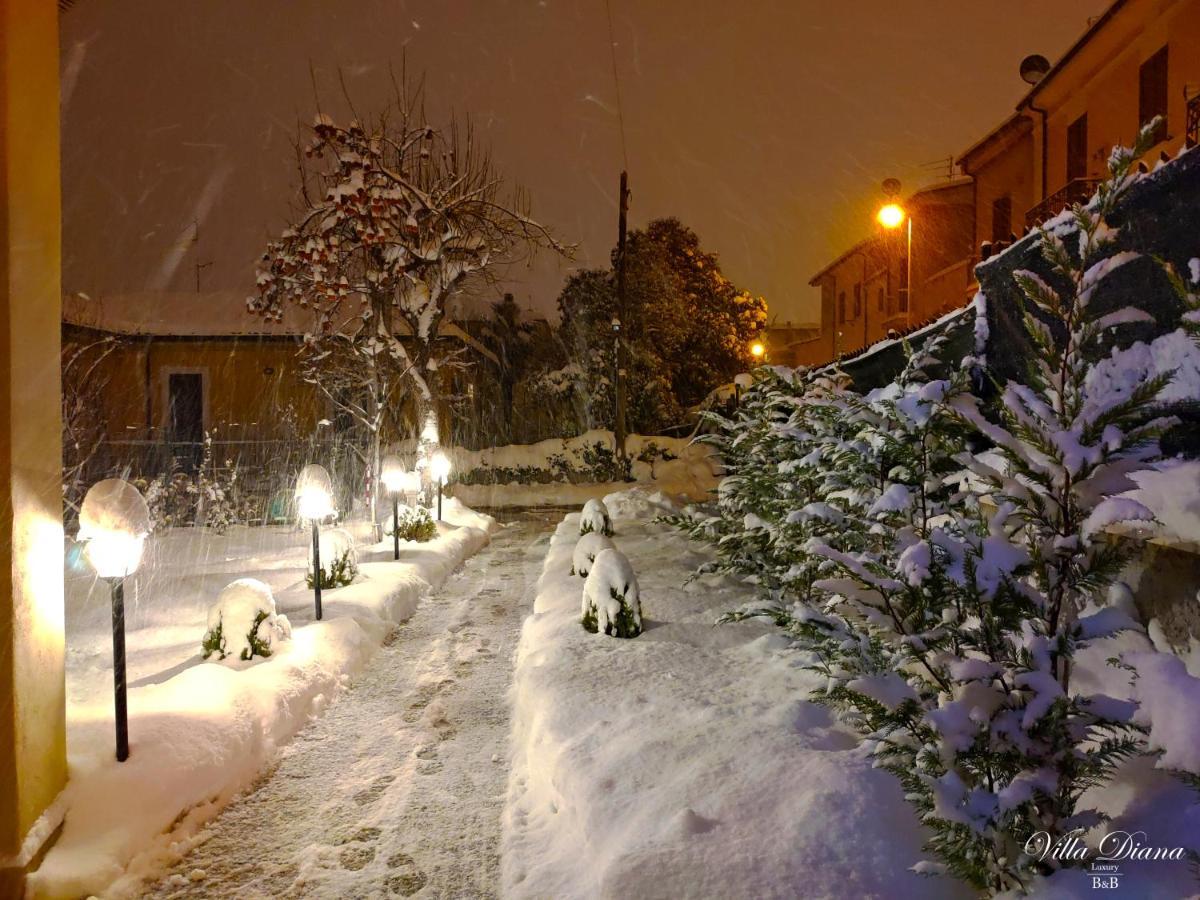 B&B Villa Diana Sulmona Bagian luar foto